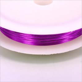 Drôt 0,4mm, cievka 12m, ružová